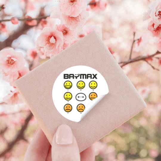 disneys Big Hero 6 Baymax 1 9 Levels Of Pain Array Stickers