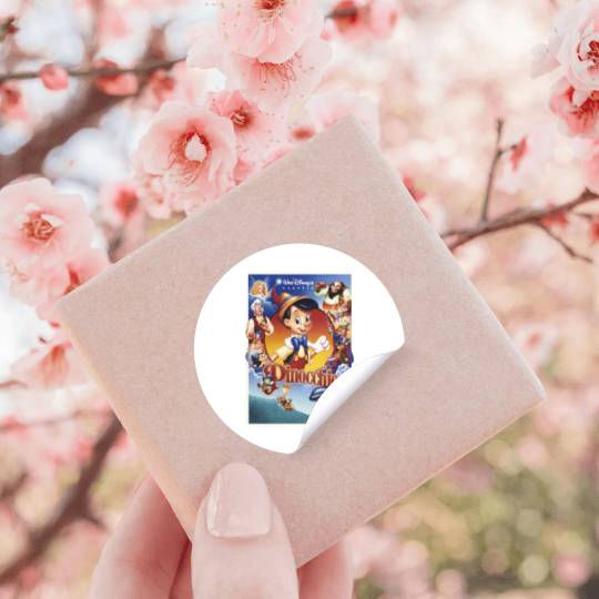 disneys Pinocchio Movie Poster Group Shot Stickers