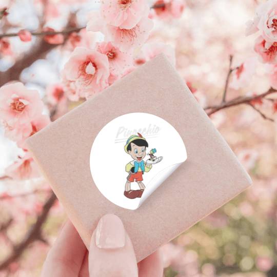 disneys Pinocchio And Jiminy Cricket Stickers