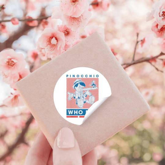 disneys Pinocchio And Jiminy Cricket Who Me Stickers