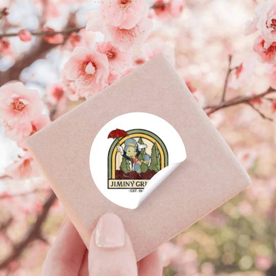 disneys Pinocchio Jiminy Cricket Established 1940 Stickers