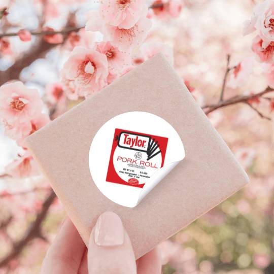 Discover Baesic Taylor Brand Pork Roll Stickers