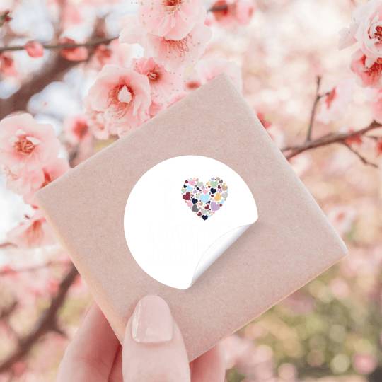Discover Colorful Heart My Name is Taylor First Name I Love Taylor Stickers