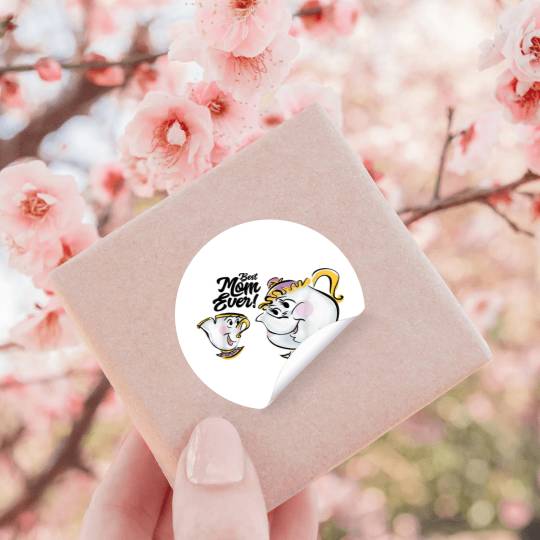 Disney Beauty and the Beast Chip Mrs. Potts Best Stickers