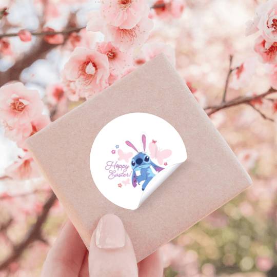 Disney Lilo Amp Stitch Hoppy Easter Bunny And Bu Stickers