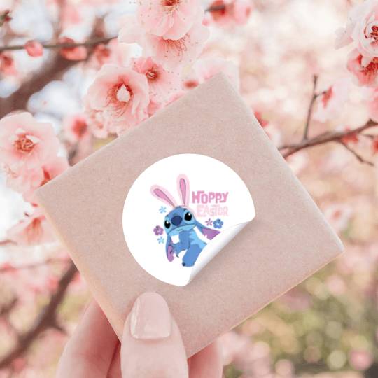 Disney Lilo Amp Stitch Hoppy Easter Bunny0 Stickers