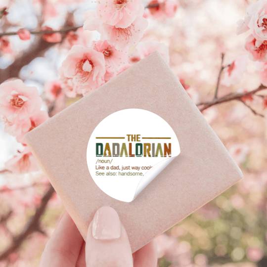 Dadalorian Shirt, Noun Like A Dad, Just Way Mightier, Funny S tar Wars Shirt For Dad, Father's Day gift, Disney St ar Wars Shirt for Dad, Stickers