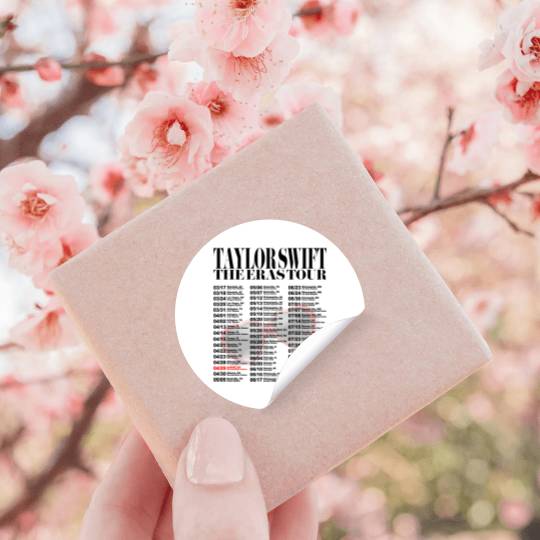 Discover TayTay A Lot Eras Tour Double Sided Stickers