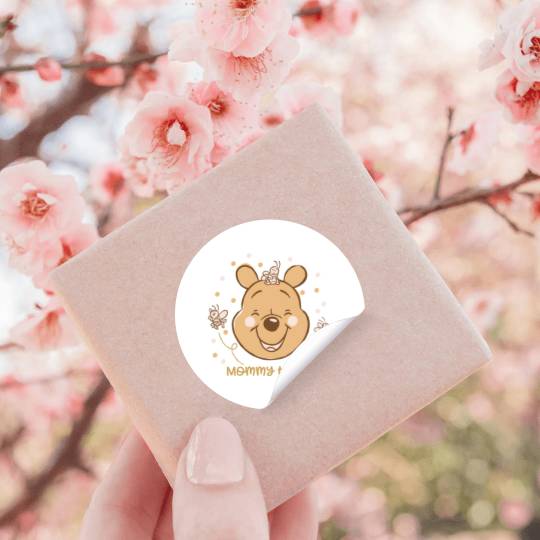 disneys Winnie The Pooh Mommy To Bee Stickers