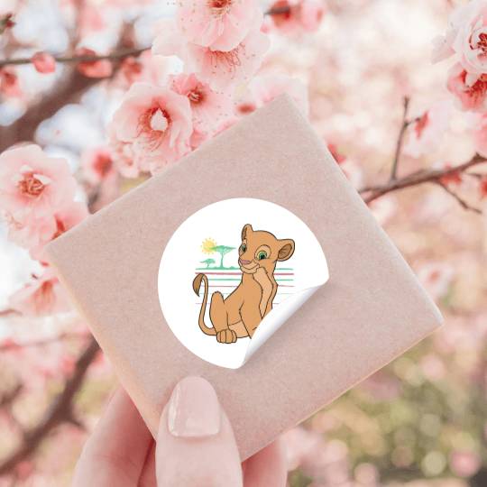 disneys The Lion King Young Nala 90s Stickers
