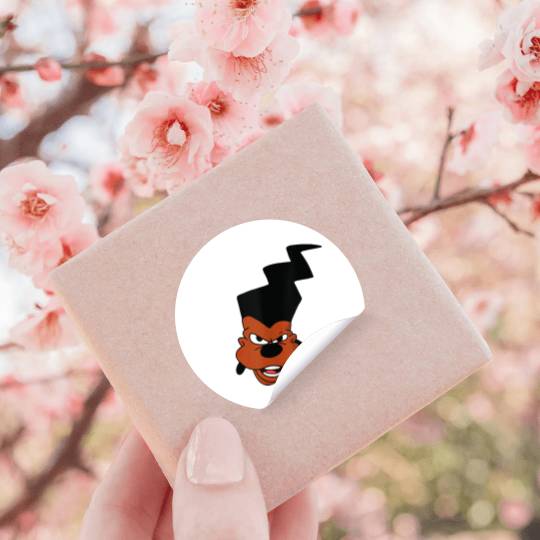 Disney Goofy Movie Powerline Floating Head Stickers