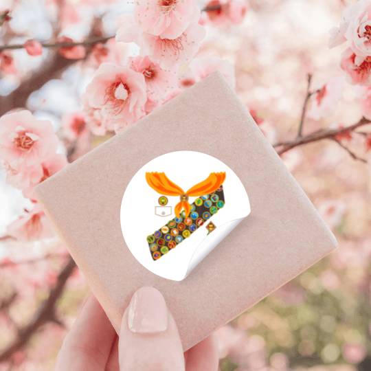 Disney and Pixars Up Russell Halloween Costume Stickers