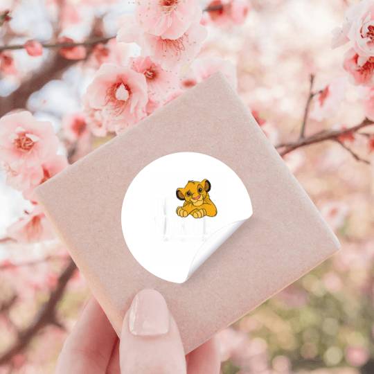 Disney Lion King Classic No Worries Simba Stickers