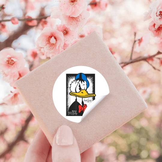 Disney Donald Duck 90th Anniversary Since 1934 Vintage Art gifts  Stickers