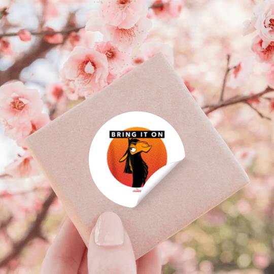 Disneyss The Emperor's New Groove Llama Bring It On Stickers