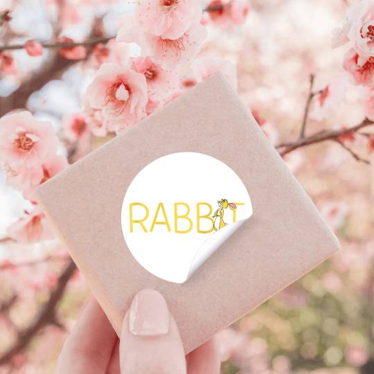 Disneyss Winnie The Pooh Rabbit Classic Lettering Stickers