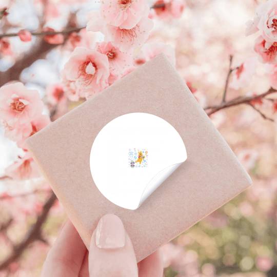 Disney Winnie the Pooh Piglet Easter Besties and Blooms Stickers