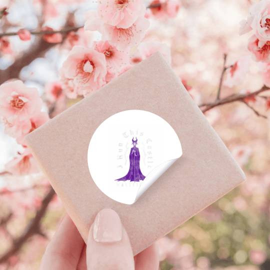 Disney Villains Mothers Day Maleficent Run This Stickers