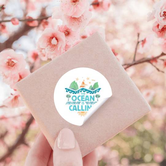 Disneyss Moana The Ocean Is Calling Stickers