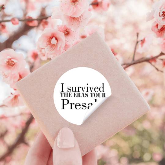 I survived the TS eras tour presale Stickers