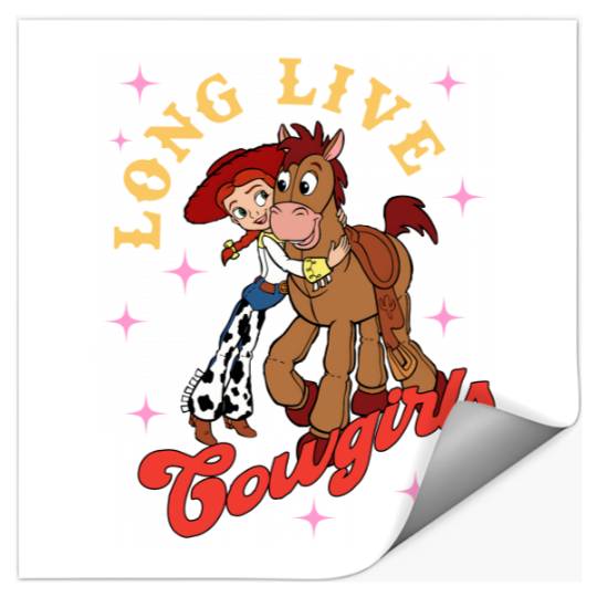 Disney StarWars Toy Story Jessie Long Live Cowgirls , Toy Story , Jessie Cowgirl , Disneyworld Stickers