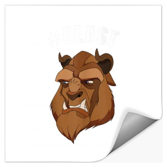 Disney Beauty And The Beast Hashtag Beast Portrait Stickers