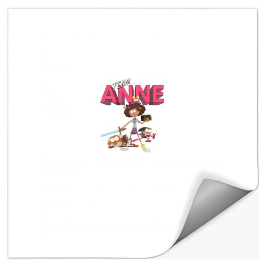 Disney Channel Amphibia Team Anne Stickers
