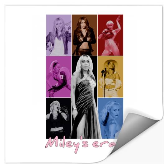 Miley Cyrus Eras Tour Stickers