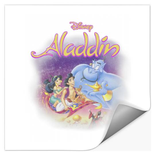 Disney Aladdin Magic Carpet Movie Cast Stickers