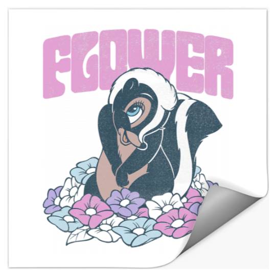 Disney Bambi Flower In The Flowers Portrait Stickers