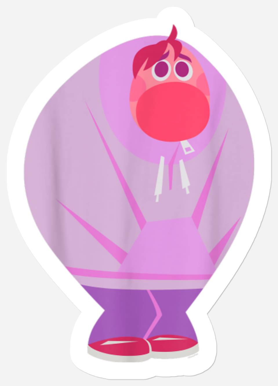 Disney And Pixars Inside Out 2 Embarrassment Costume Gifts Stickers