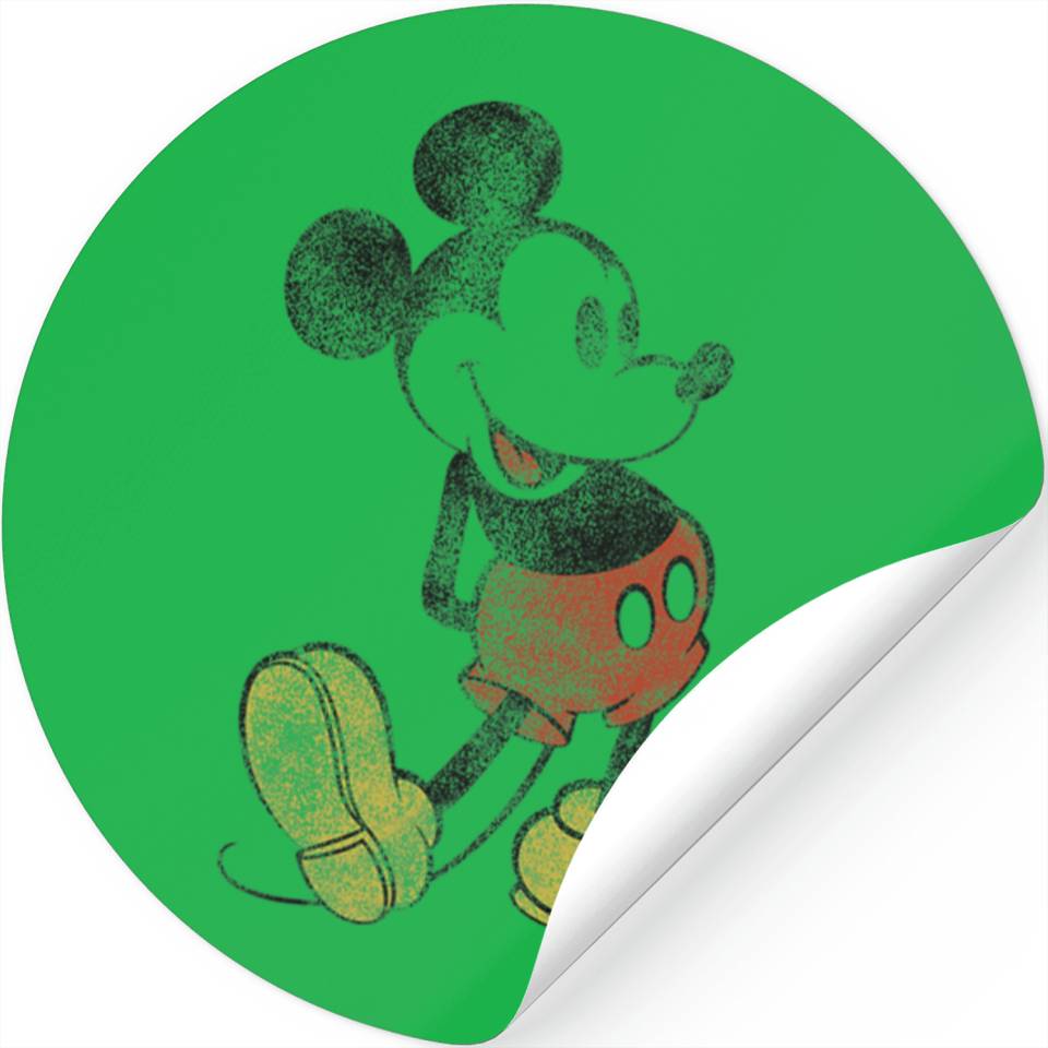Disney Mickey Mouse Distressed Classic Pose Stickers | ID 21711093 by ...