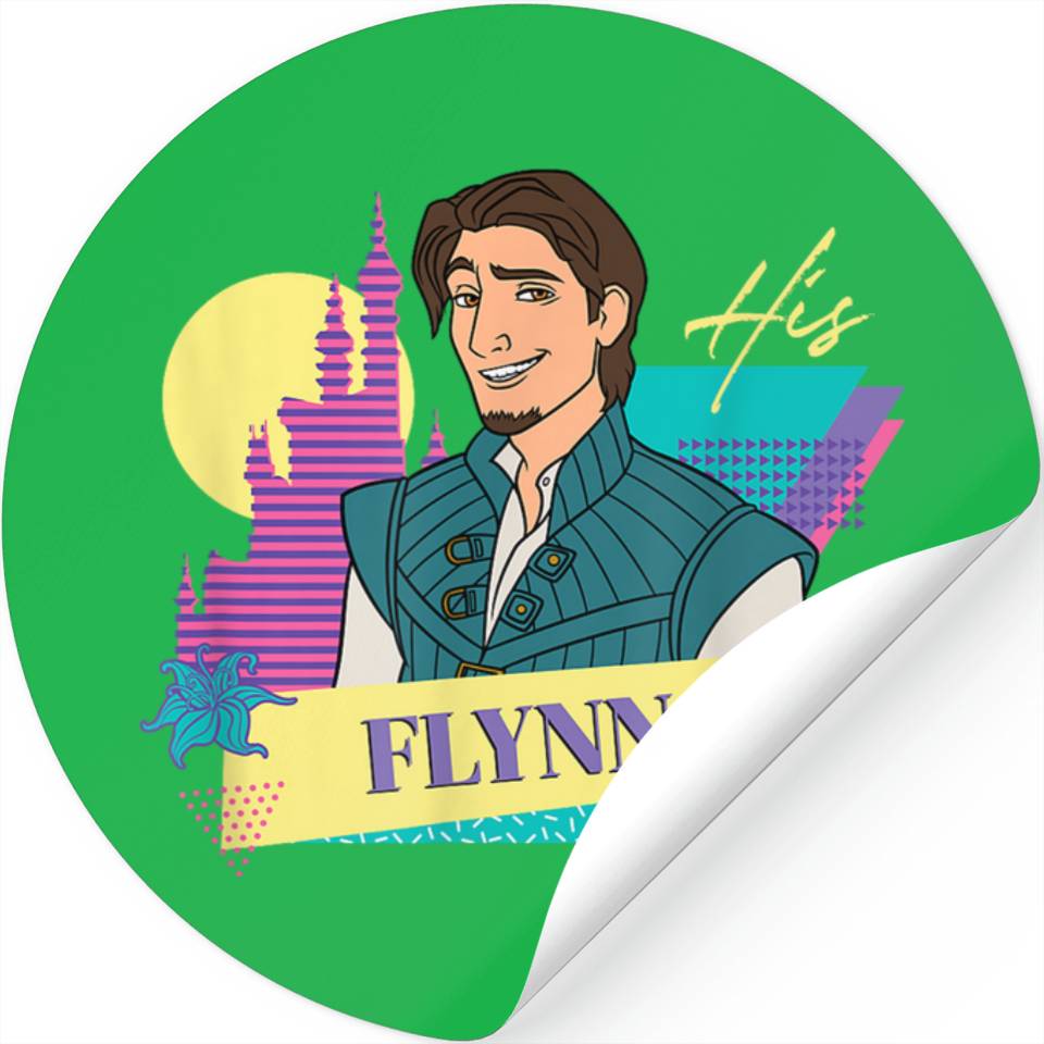 Disneyss Tangled Retro 90s Couples Matching His Flynn Rider Stickers ...